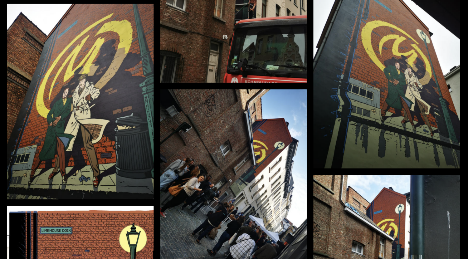 fresque blake mortimer marolles bruxelles a30 scaled e1788364420624